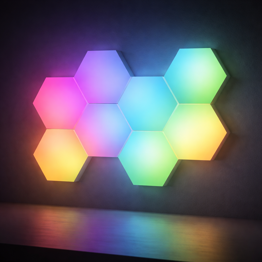 RGB Hexagon Panels